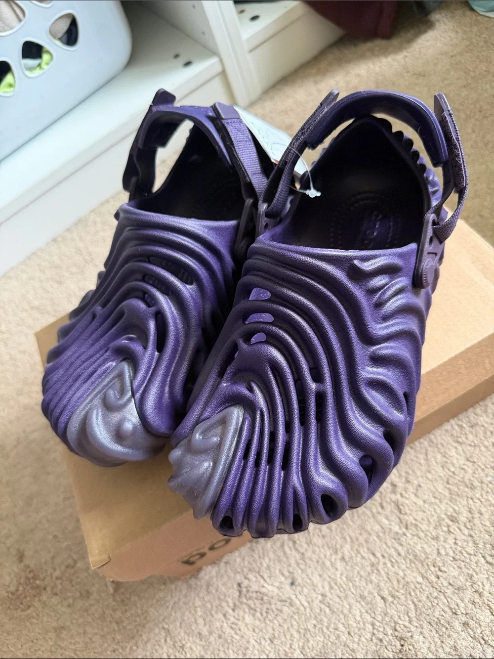 Crocs Pollex Clog Purple M4/W6 - Picture 1 of 4